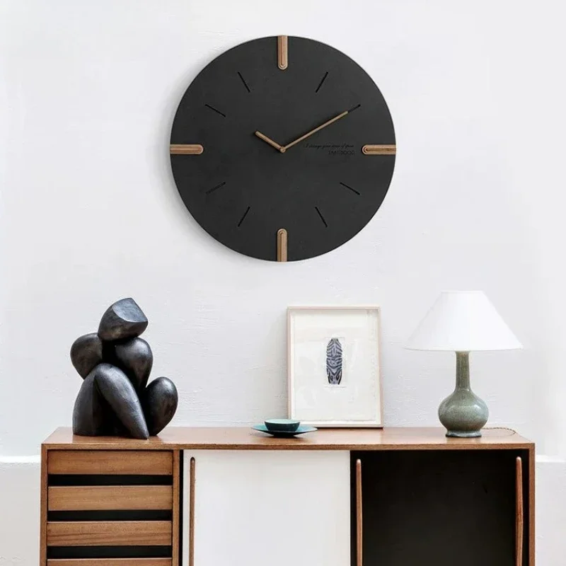 Factory Direct 2026 Nordic Fashion Wall Watch Living Room Modern Aesthetic Minimalist Wall Clocks Luxury Design Reloj De Pared O