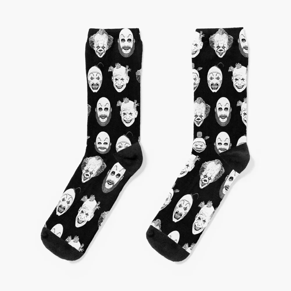 

Clowning Around Socks hiking Antiskid soccer Socks Man Women's