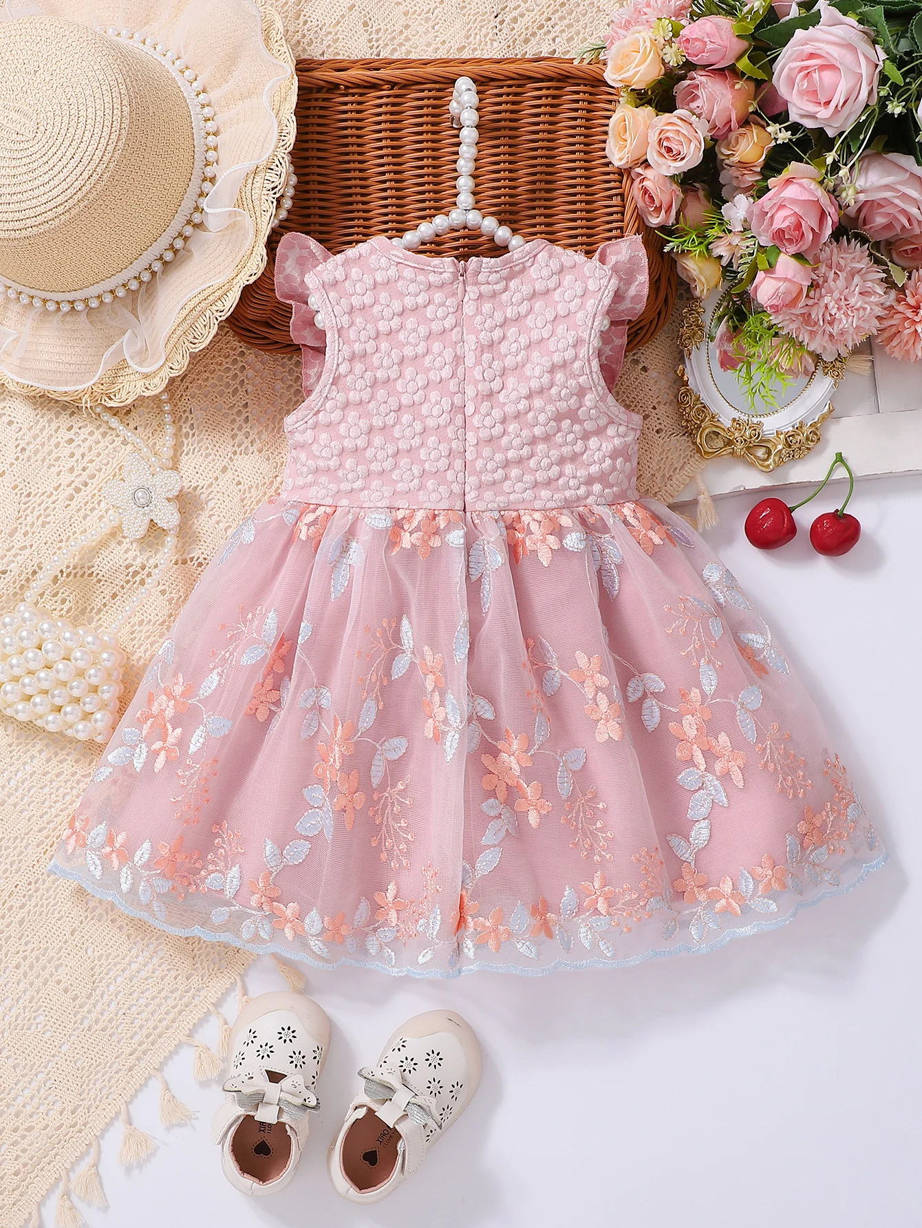Rok Putri Musim Panas untuk An - Embroidery Jersey ulasan dan harga
