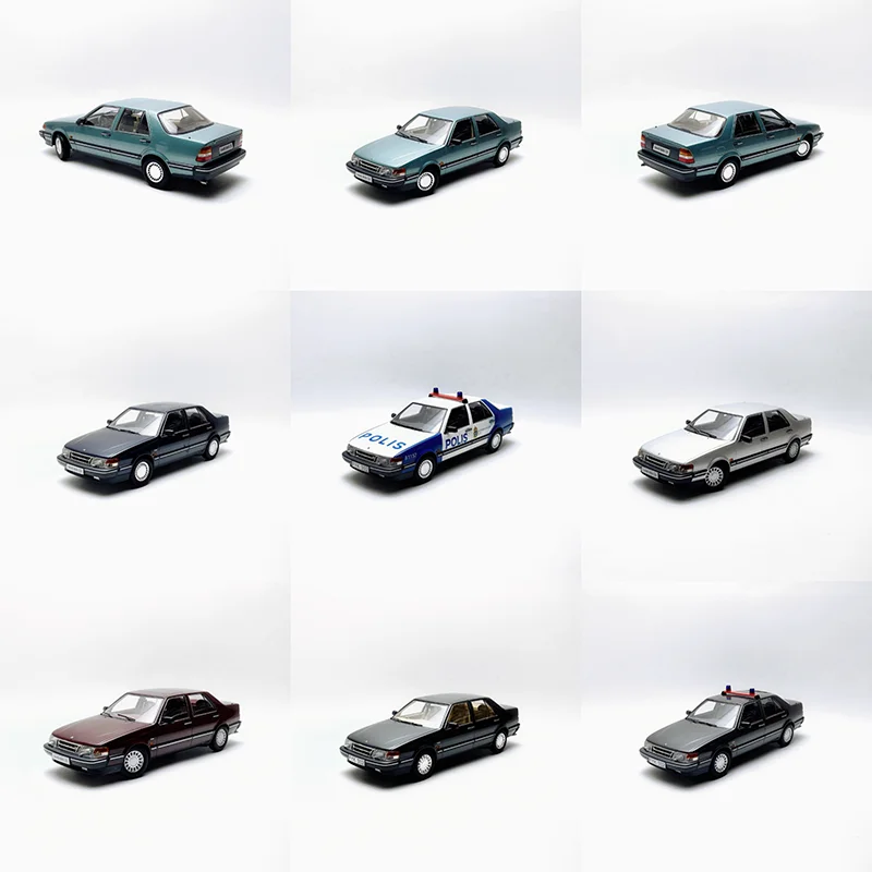 

Have defect Triple9 Diecast 1:18 Scale SAAB 9000 DC Alloy Car Model Adult Kids Hobby Collection Decoration Gift Static Display
