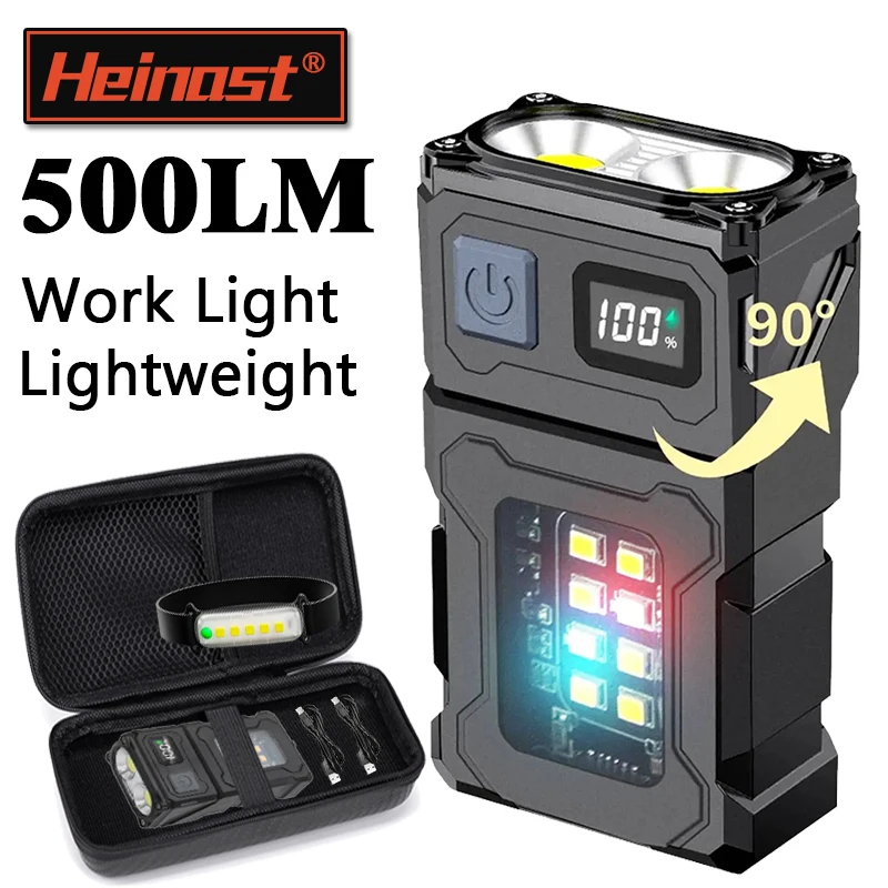 

Супер яркий брелок-фонарик Mini COB портативный рабочий светильник USB перезаряжаемый уличный карманный светильник для кемпинга и рыбалки с магнитом