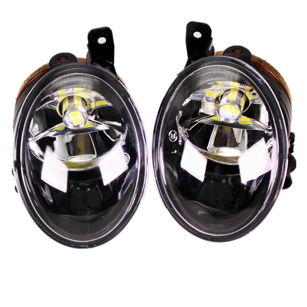 Front Halogen LED Fog Lamp Light+Wire For VW Transporter Multivan Caravelle T5 T6 2010 2011 2012 2013 2014 2015 Car-Stying