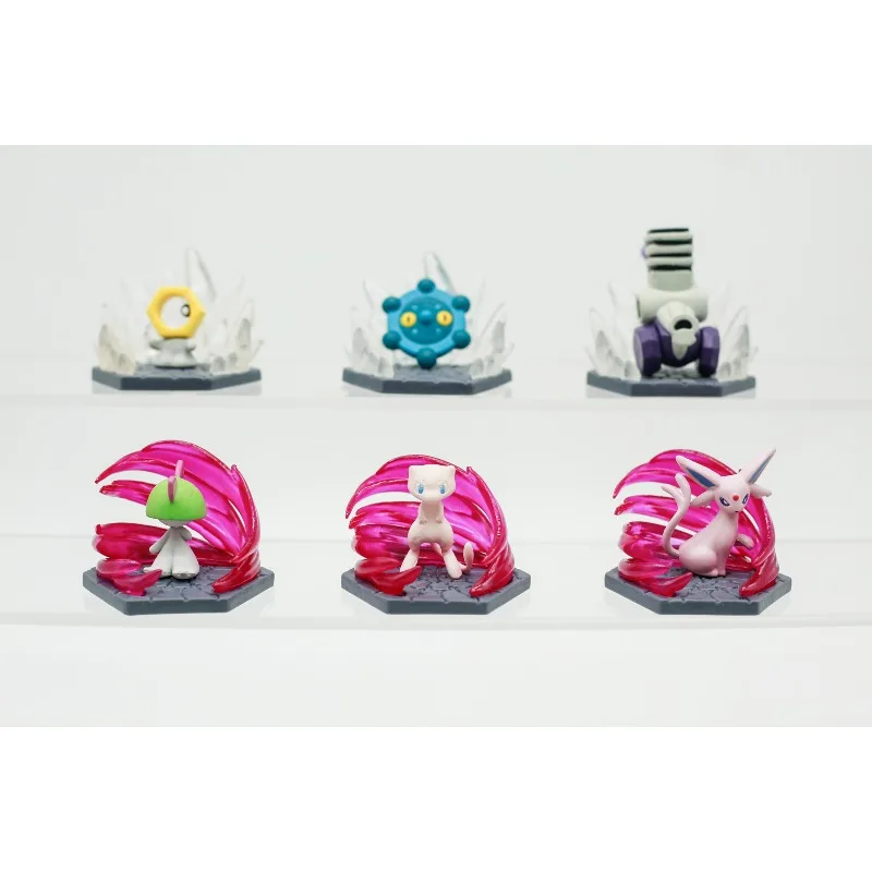 

Pokemon Blind Box Toys Battle Series Aniem Figure Varoom Espeon Mew Bronzor Doll Model Toys Collect Ornaments