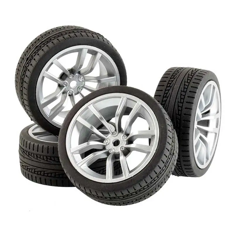 

Universal 1:10 RC On-Road Racing Tires - Fit HSP94123, Tamiya TT01, Kyosho FW06 Touring Cars