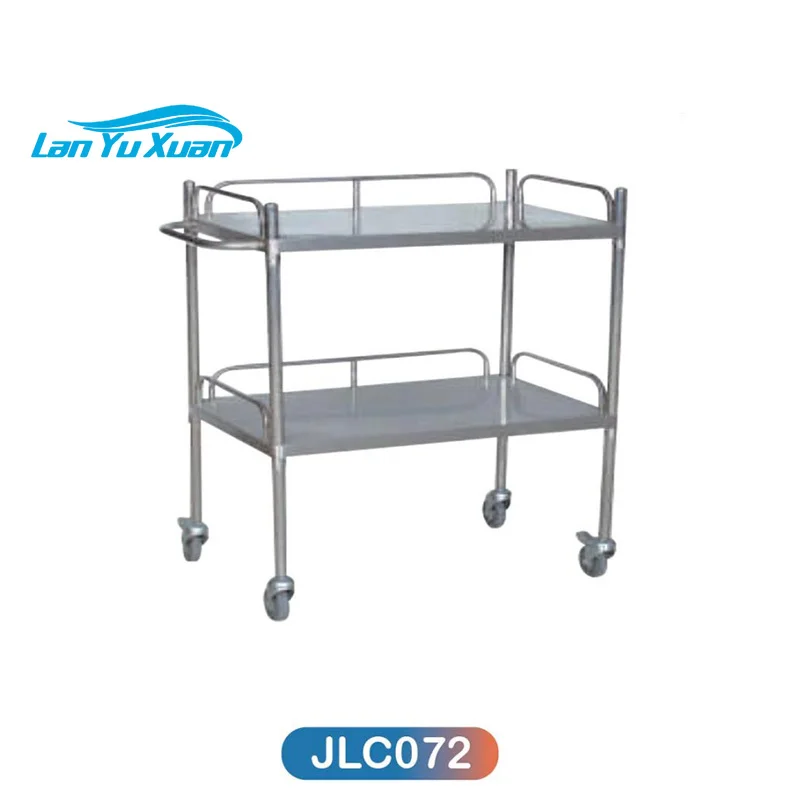 

Quality Assurance Rail Wheels Stainless Steel Trolley For Hospital