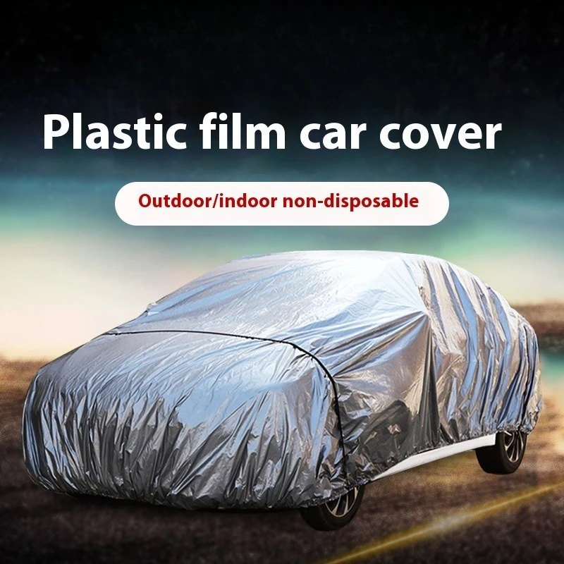 

Автомобильный чехол с защитой от ультрафиолета Водонепроницаемые внешние аксессуары автомобиля Пылезащитный чехол Ветрозащитные ремни Автомобильный солнцезащитный козырек