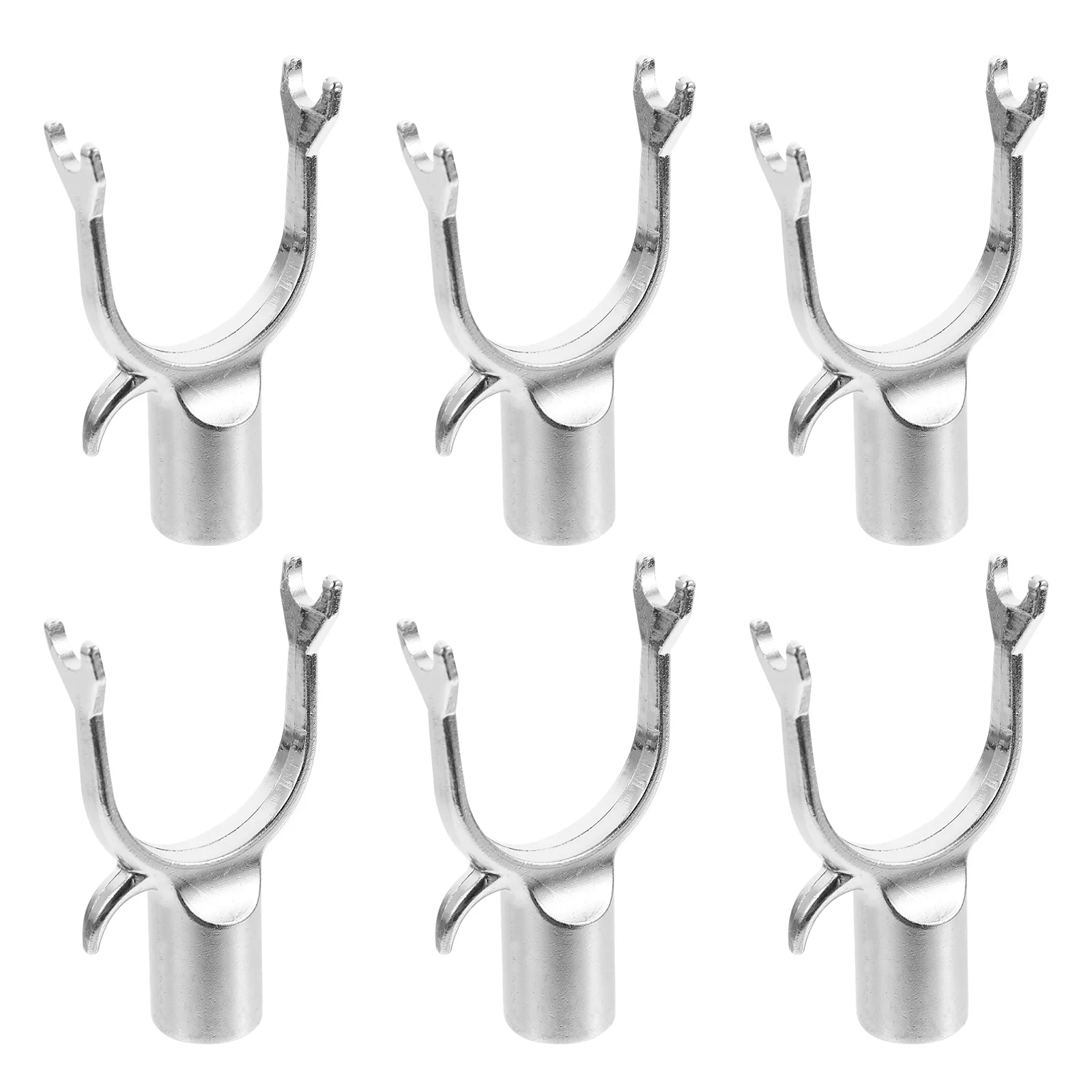 6 Pcs Orchard Fruit Tree Support Fork Plant Compression Bracket Metal Branch Aluminum Alloy Straightening Tool Branches Trunk