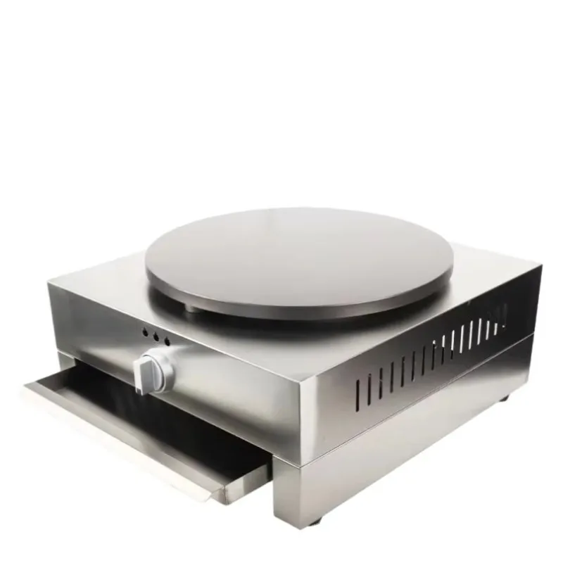 Mini Dining Table Catering Equipment Double Head Making Machine Commercial Single Crepe Baking Tray