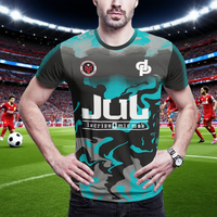New Postal Code Jul Shirt Tchikita Youth Breathable Quick Dry Training Football T-Shirt Men's And Women's Fashion Sports T-Shirt