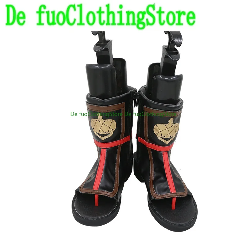 DefuoClothing Store Genshin Impact Sayu Botas Cosplay Halloween Jogo de Natal Anime Personagem Adereços de Festa