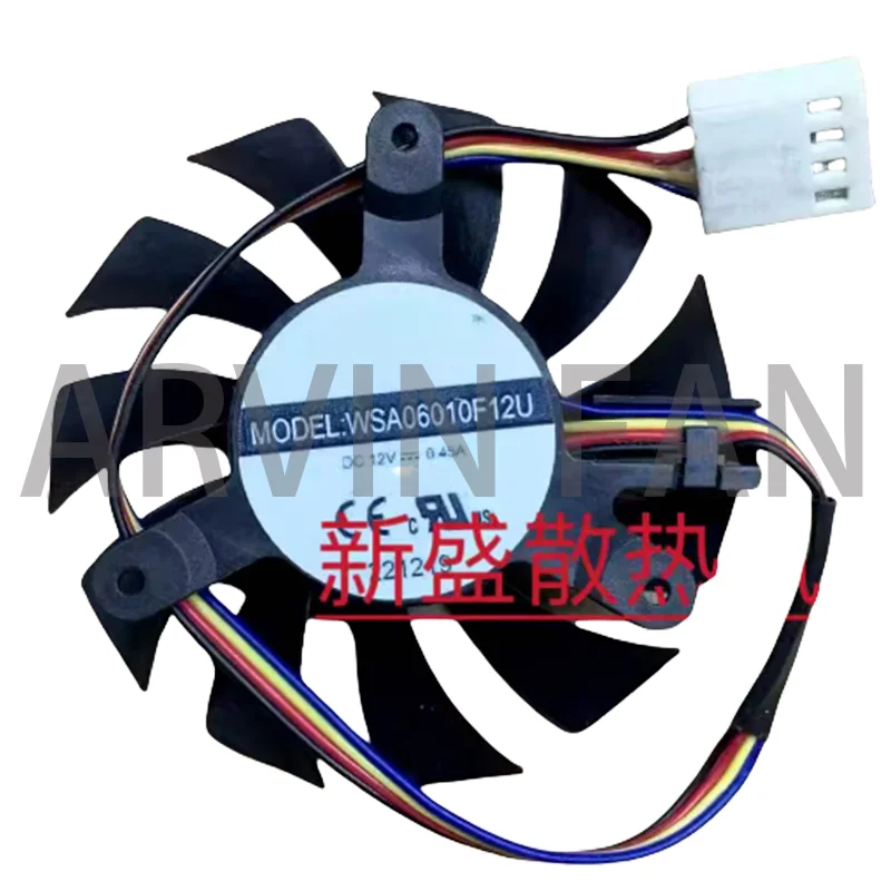 

Brand New WSA06010F12U 6010 12V 0.45 Chassis Cooling Fan