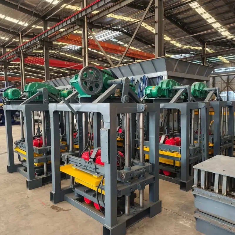 5&6inches Hollow and Solid Blocks Block Making Machine QT4-40 Brick Machine Popular in Ghana
