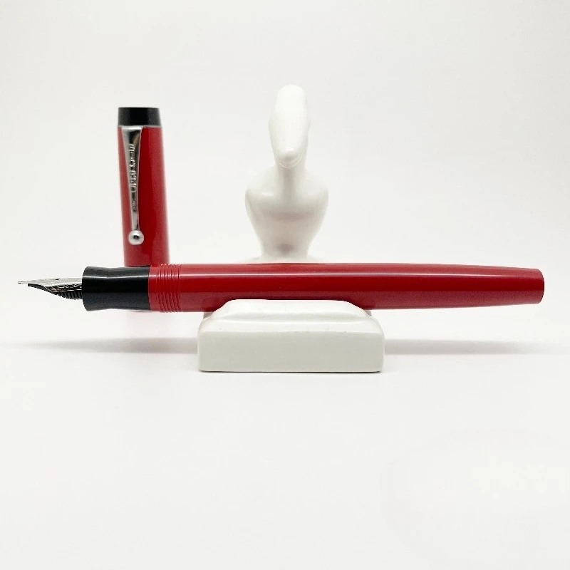 American Stationery BIGERED Out-of-print Fountain Pen Long Knife 0.7mm F 0.5 Large Red Packet Pens for Writing Free Shipping