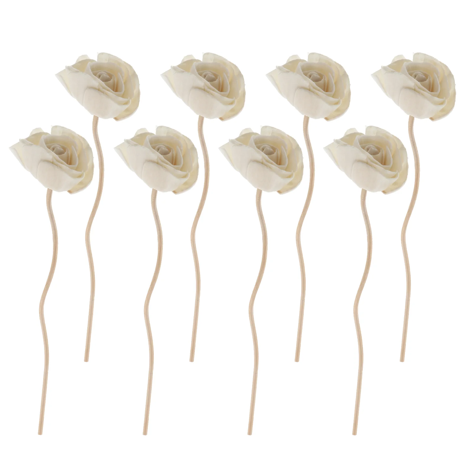 8 Pcs Tong Grass Flower Rituals Diffuser Bay Reeds for Diffusers Humidifier Bride