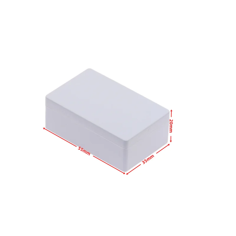 Plastic module installation shell plastic instrument universal small shell switch shell power box 55x35x20mm