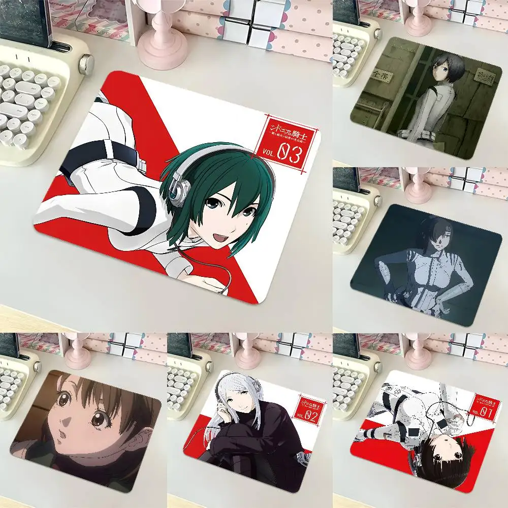 Knights Of Sidonia Mousepad Small LockEdge Mouse Pad For Gamers Computer Desk Pad Rectangular Anti-slip Rubber