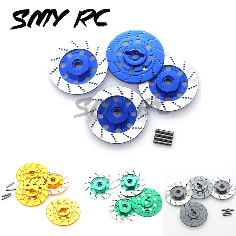 

Metal 12mm Wheel Hex Hub Adapter Brake Disc for Tamiya TT01 TT02 HPI HSP 94123 Sakura D4 1/10 RC On Road Racing Car