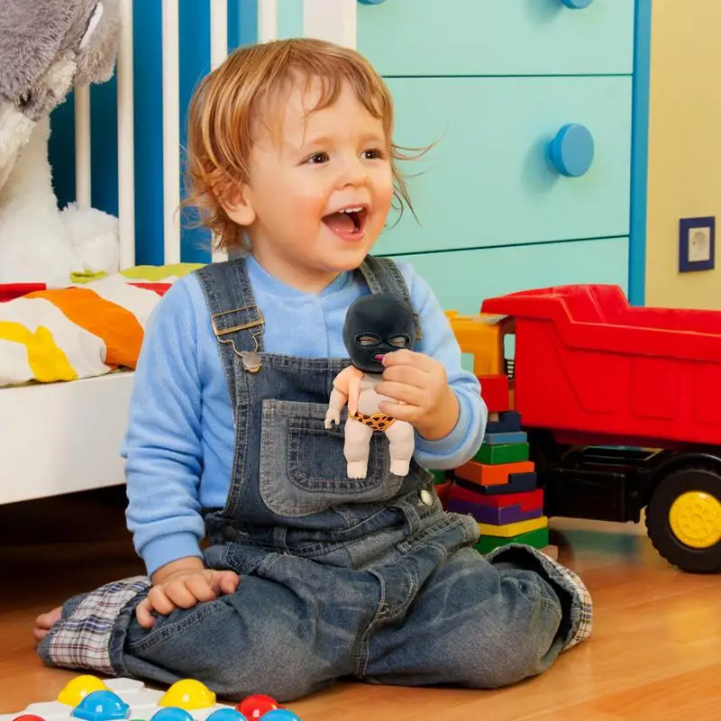 Squeeze Spielzeug Tragbare Sand-Gefüllt Puppe Squeeze Spielzeug Neuheit Squeeze Ball Spielzeug Sensorischen Kneifen Spielzeug Dehnbar Lustige Entspannen ball Für