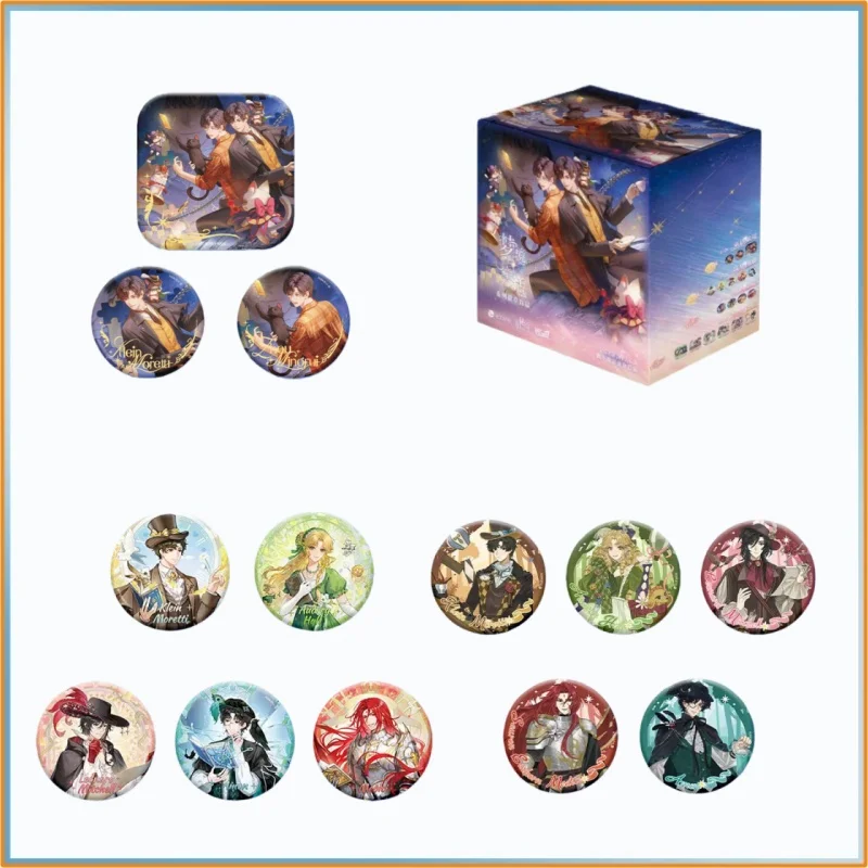 

Подлинный Lord Of Mysteries Anime Merch – Klein Moretti Fairy Tale Dream Series, значок на булавке, игрушка в подарок Leonard Mitchell, Hall Одри
