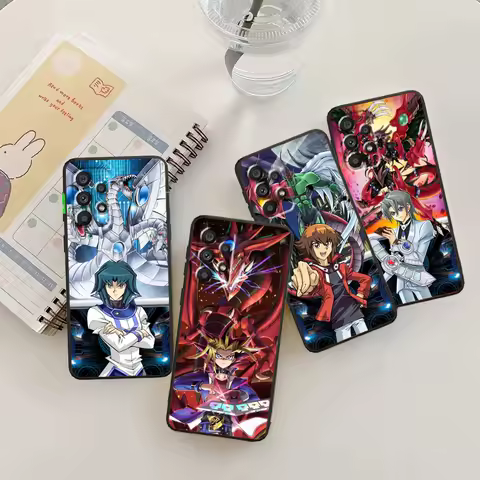 D-Duel Monsters Anime Cool For Samsung A53 A52 A33 A32 A51 A71 A21S A13 A73 A55 A22 A23 A35 A72 A54 A12 5G Black Soft