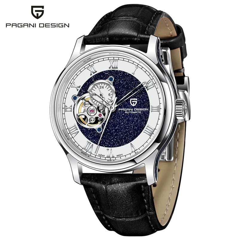 New PAGANI DESIGN PD-YS015 Luxury Men Automatic Mechanical Watch, 41mm, NH39 Movement, Stainless Steel, 10Bar Waterproof Wristwa