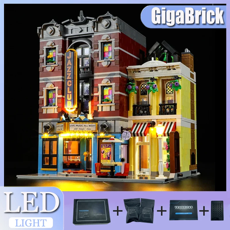 

Комплект светодиодных фонарей «сделай сам» для джазового клуба и пицзера LEGO 10312 (только светодиодный светильник, без модели блоков)