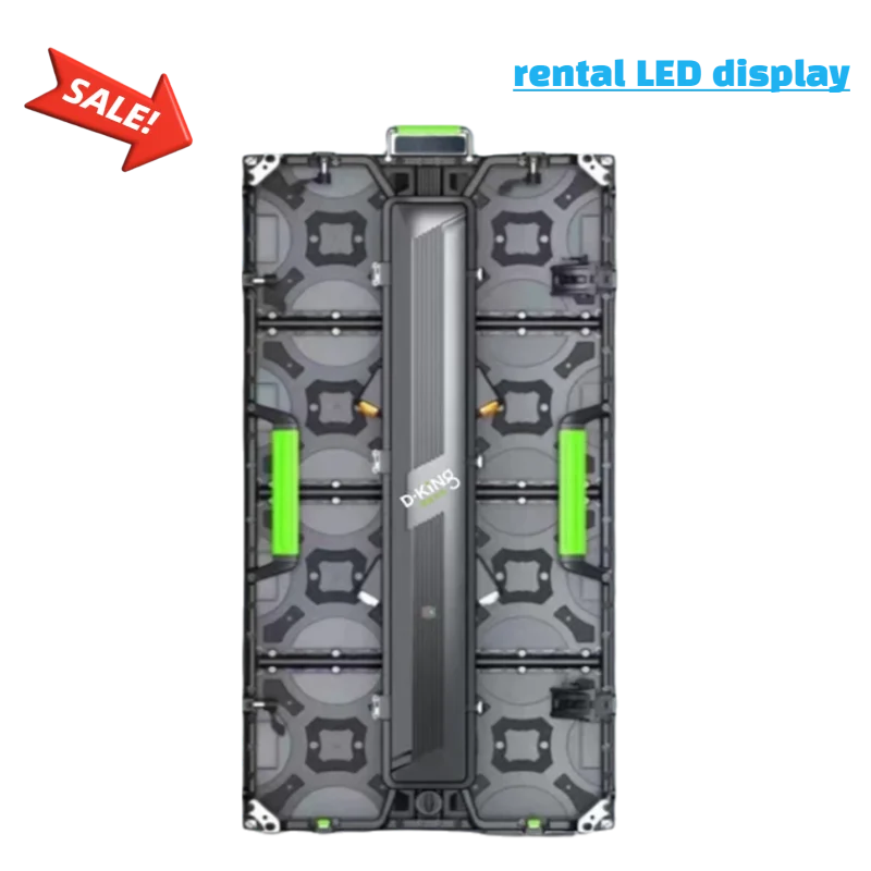 Factory-made high refresh rate outdoor P2.976 LED display screen, 500*1000mm die-cast aluminum cabinet