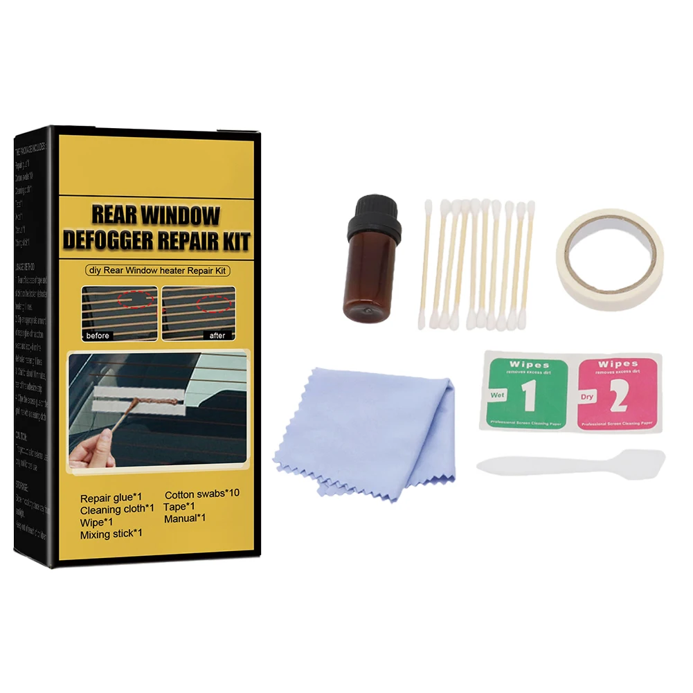 Windshield Repair Kit DIY Defogger Repair Kit High-quality Materials Practical Direct Installation Easy To Use