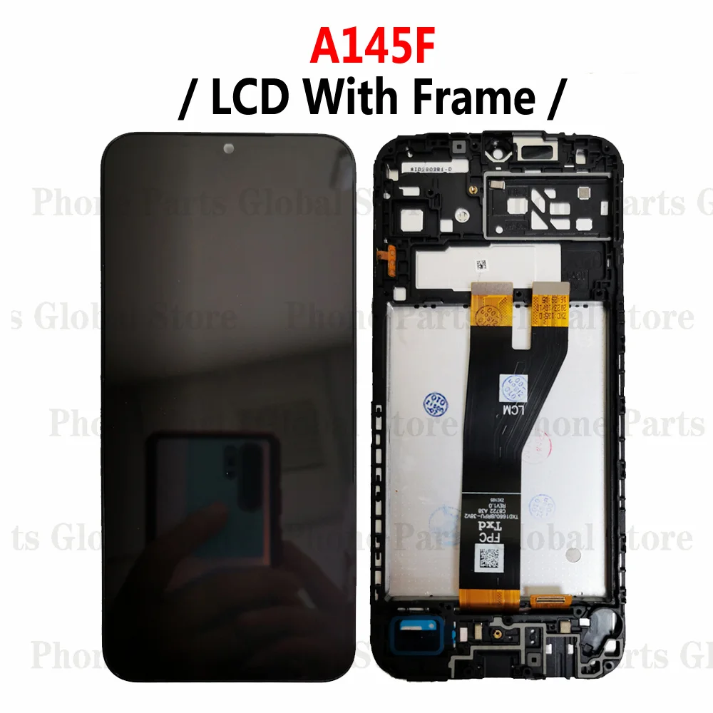 LCD With Frame For Samsung Galaxy A14 4G A145 5G A146 Display A145F/DSN A145P A145R A146B A146P A146U Screen Touch Digitizer