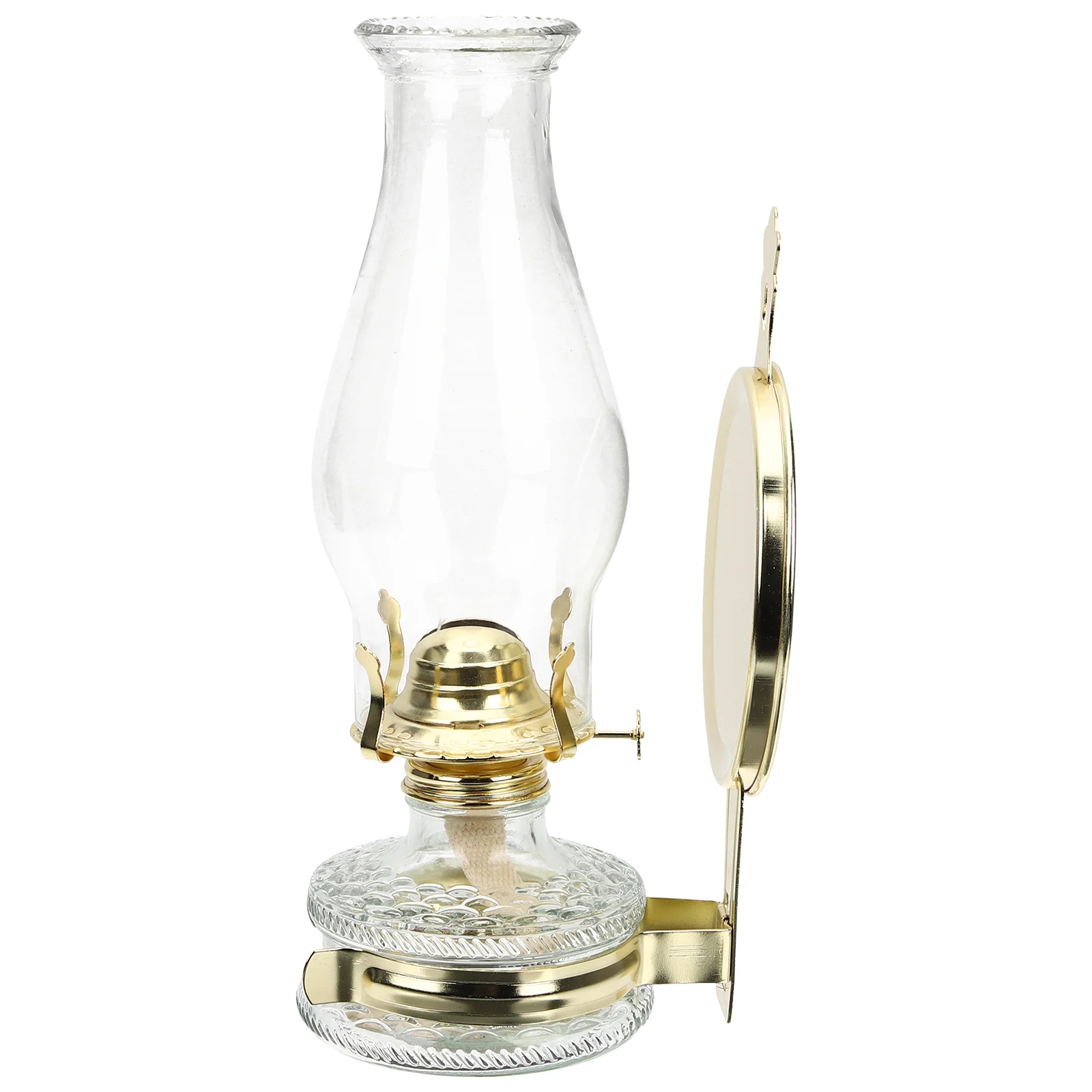 Vintage Retro Kerosene Lamp Ornaments Paraffin Oil Cotton Thread Lamps for Indoor Use