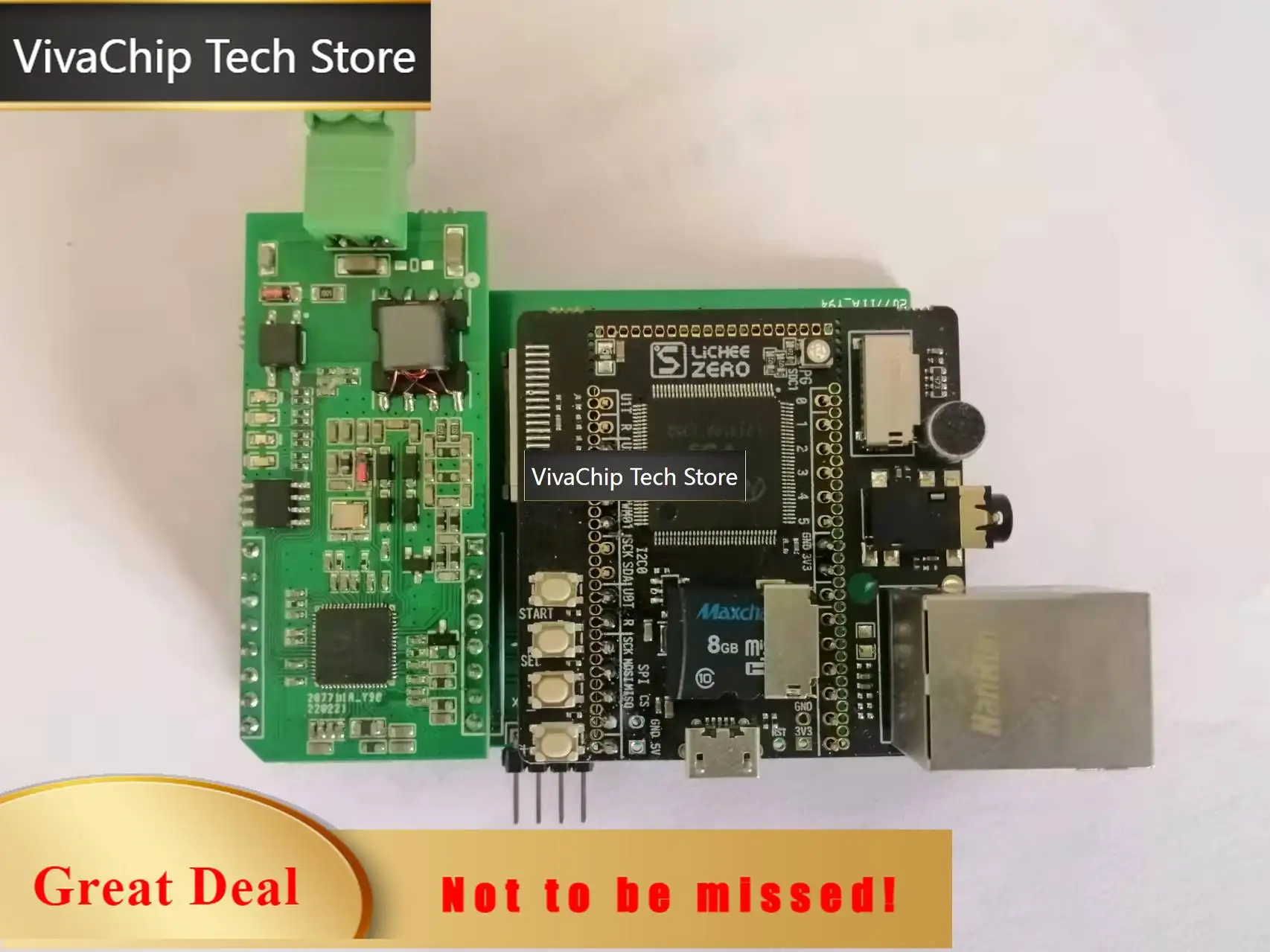 VivaCTQCA7000/QCA7005 V3S Linux Development Board