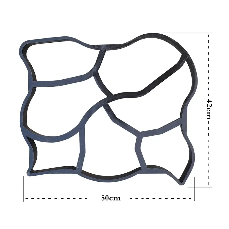 Concrete Paving Mold, Imitation Stone Garden Floor Mold