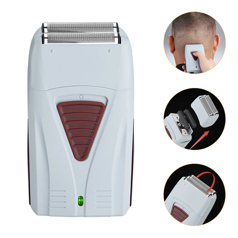 

Electric Shaver Men Nose Hair Trimmer Razor Rechargeable Beard Travel White Facial Remover USB Charged ABS Durable Practical