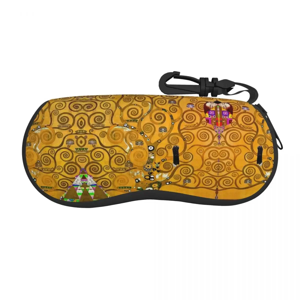 

Custom Tree Of Life By Gustav Klimt Shell Glasses Case Unisex Fashion Painting Art Eyeglasses Case Sunglasses Protector Box