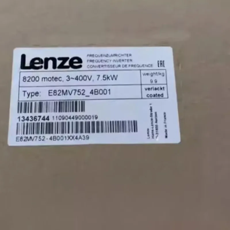 A Brand New Original Product E82mv7524b001 1pcs New 8200 Motec 75kw Plc