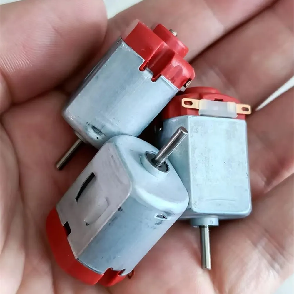 DIY 어린이 조립 장난감 과학 실험을위한 3 개/몫 일반 마이크로 DC3-6V 5000-10000RPM 130 DC 모터 엔진