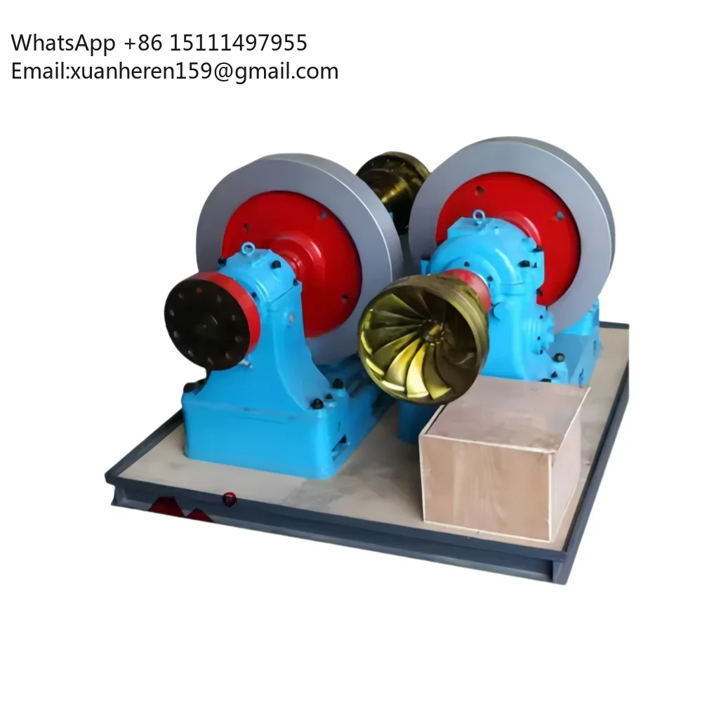 High-Efficiency Mixed Flow/Inclined Jet/Impulse/Axial Flow Turbine Generator - Durable Hydropower Solution