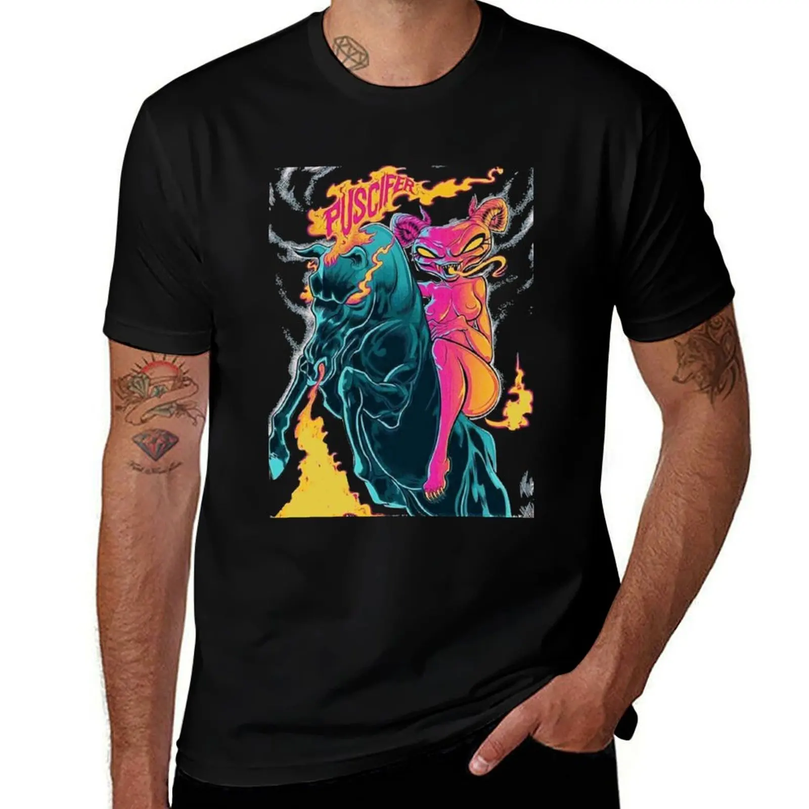 

puscifer shirt T-Shirt t shirt man cotton t shirt man luxury T-Shirt