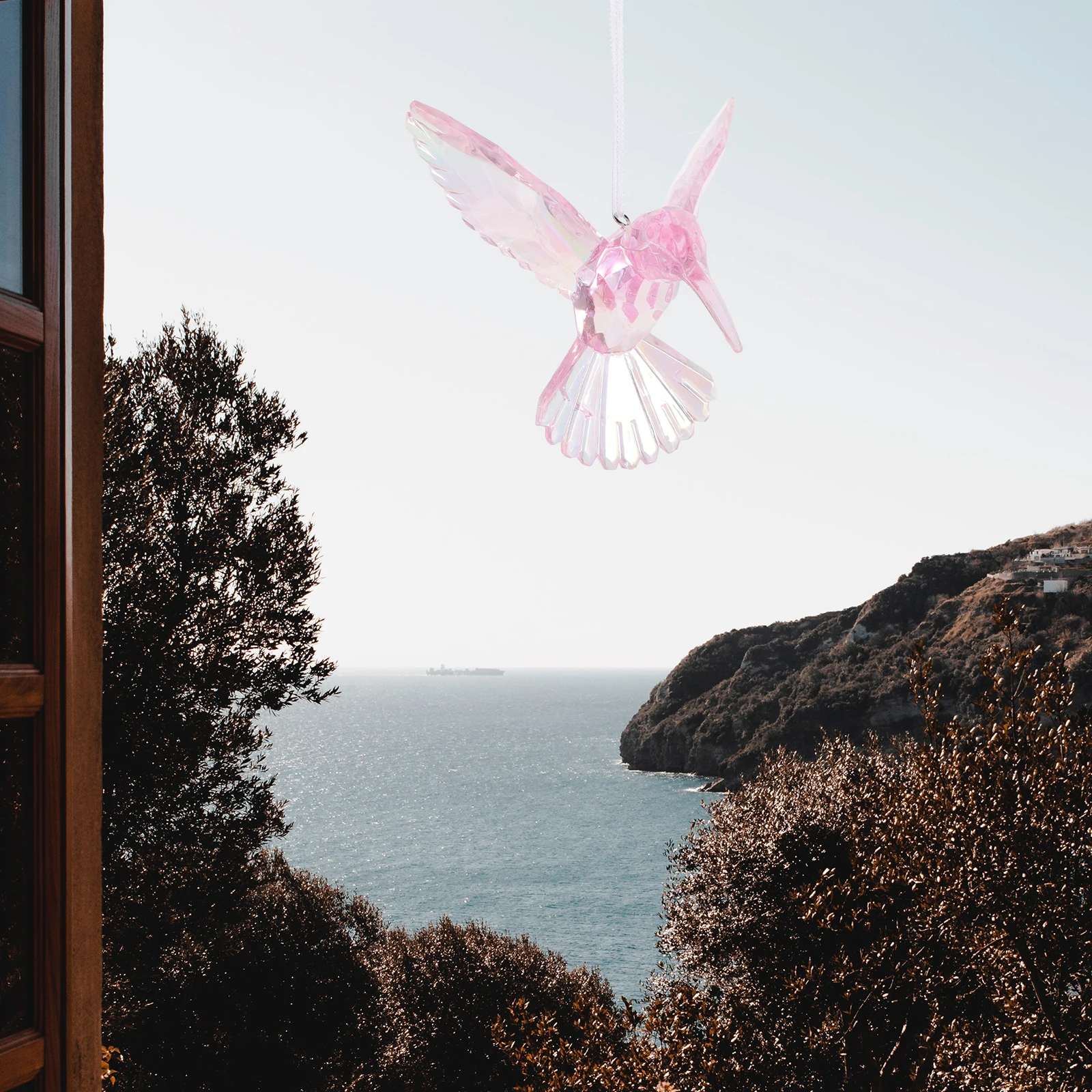 

3pcs Clear Hummingbirds Hummingbird Pendant Hanging Bird Decor For Home Garden Party Ceiling Ceiling Hummingbirds Decors