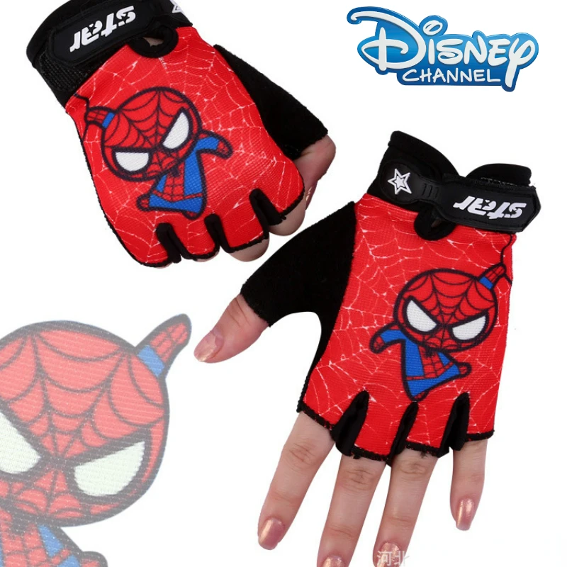 

Marvel Movie Spider-Man Kids Gloves Disney Anti-Slip Sports Glove Cosplay Decorations Party Accessories Kids Birthday Gifts Toys