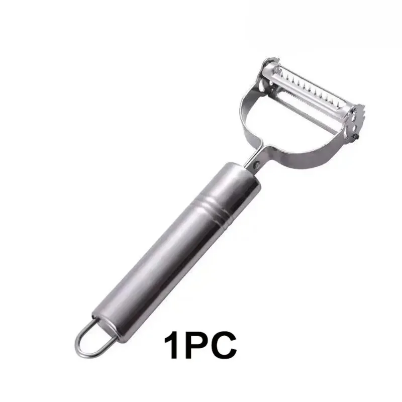 عالية الجودة الفولاذ المقاوم للصدأ البطاطس الخيار الجزرة مبشرة المطبخ متعددة الوظائف الخضار الفاكهة مقشرة الخضار القطاعة