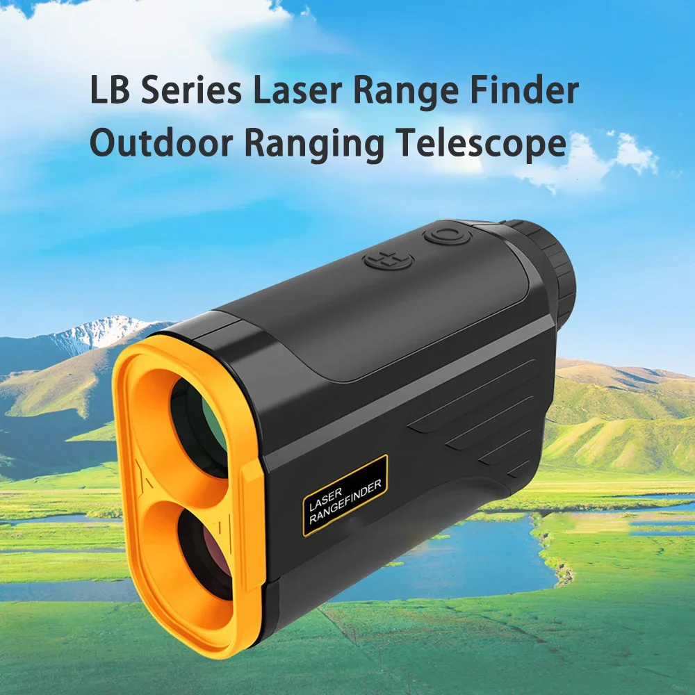 Range Finder Golf, Golf Rangefinder with Slope 6X Magnification Rechargeable Battery Golf Accessories for Men Women