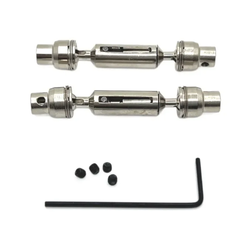 Usado para WPL 1/16 C64 C74-1 JA11 piezas de coche RC mejora y modificación de Metal de ejes de transmisión delanteros y traseros