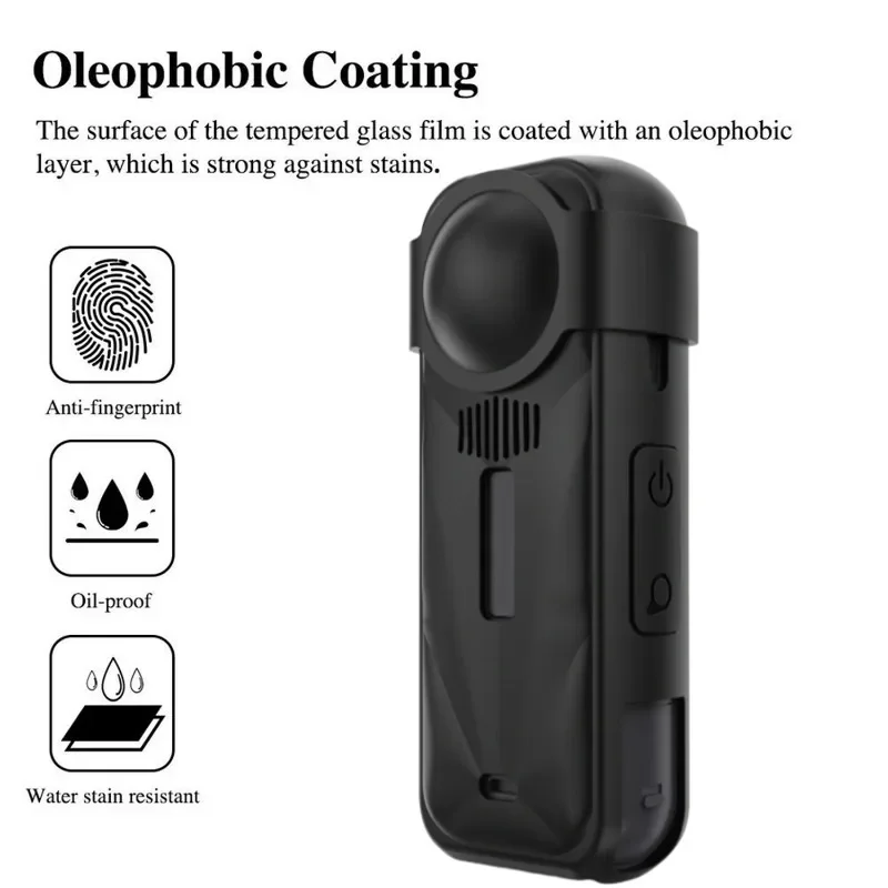 

Противоударный чехол CoverJoy для Insta360 X5, полное покрытие, защита объектива от царапин и ремешок на запястье,