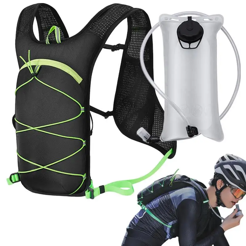 Cycling Backpack With Water Bag Lightweight Sport Bag Waterproof Water Rucksack MTBs Road Bike Hydration Pack For Cycling