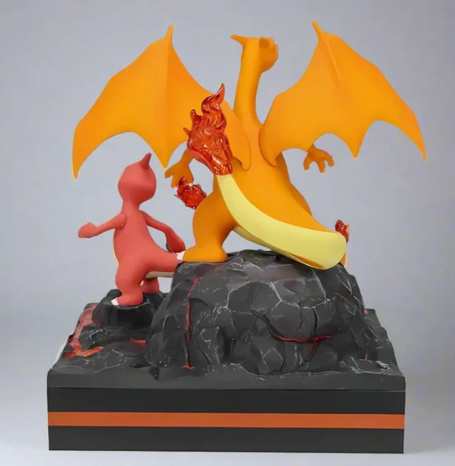 البوكيمون تشارماندر تشارميلون تشارجر معا تمثال نموذج لجسم اللعب