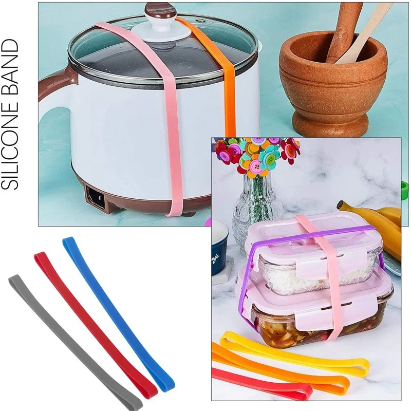 10個入り 大型シリコンゴムバンド 高弾性ゴムバンド 特大ゴムバンド アウトドア用品 ギフト ノートブック用