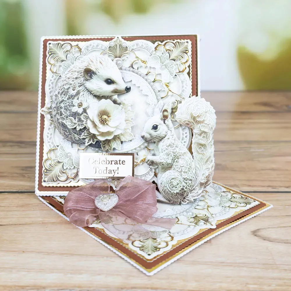 Ivory Dreams Gilded Tapestry Cutting Dies Scrapbook Diary Decoration Stencil Embossing Template DIY Greeting Card Handmade 2026