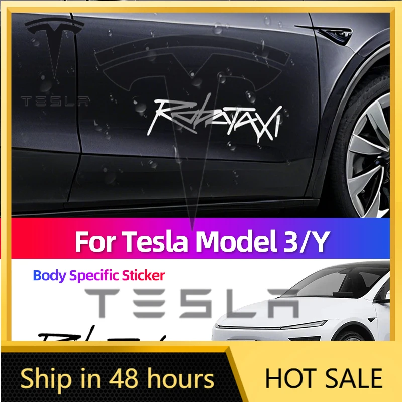 

For Tesla Model 3 Y Juniper Highland Personality Creative Front Lip Car Sticker Radish Ticker Accessories Tools Car Modification