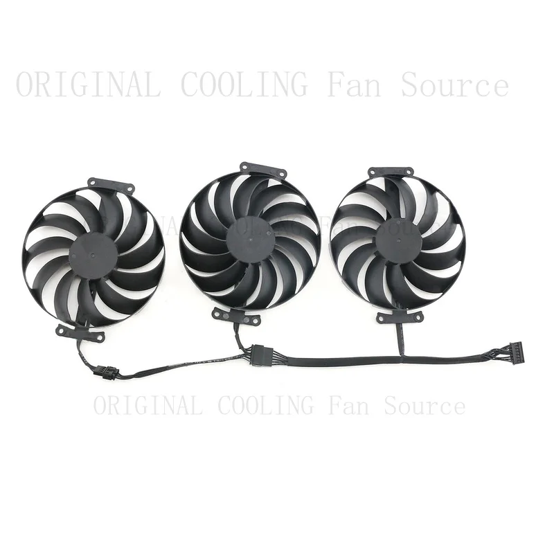 H  For ASUS RTX3090 3080 3070 ROG STRIX Raptor GPU Cooler Fan T129215SU DC 12V